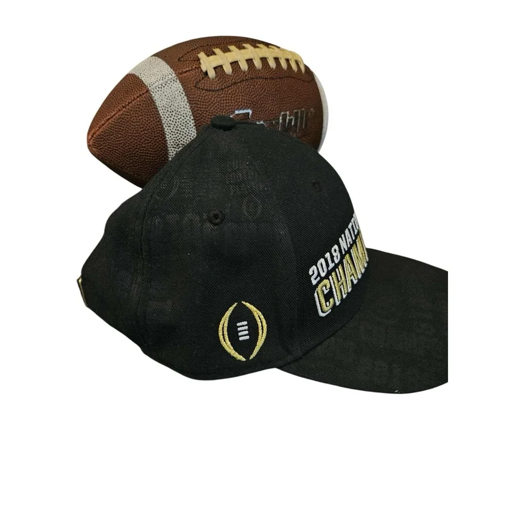 Y2K 2018 National Champions Clemson Tigers Football‎ Nike Team Locker Room Hat